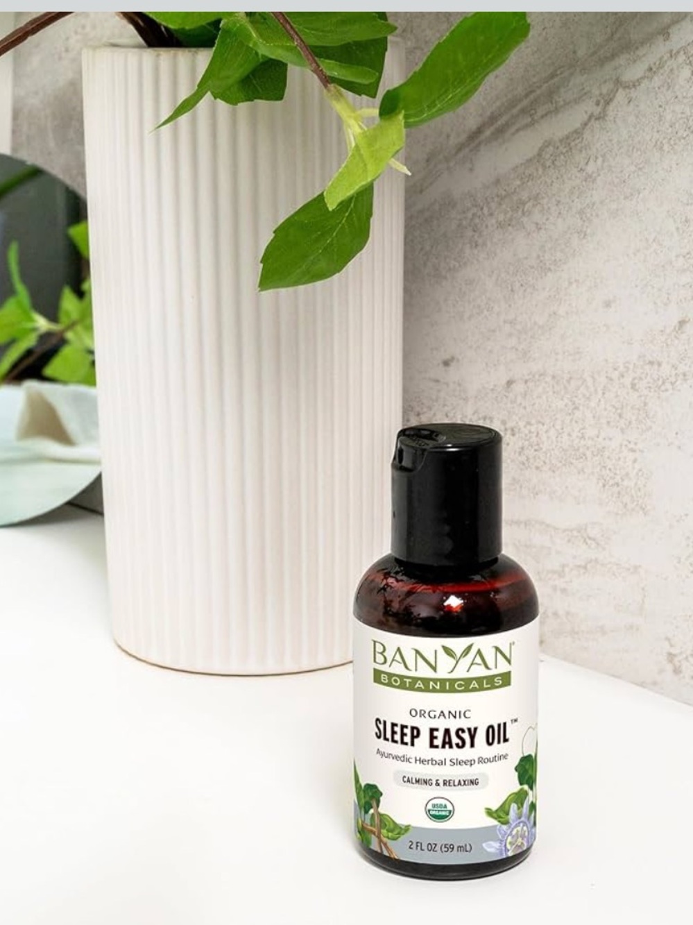 Organic Sleep Easy Oil Ayurvedic Sleep Body Oil Nontoxic NWT - Picture 5 of 12